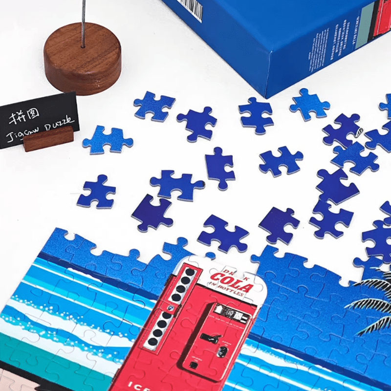 Seaside Vending | Seren Art | 324 Piece Puzzle | Jigsaw Puzzle - Mystery Matrix