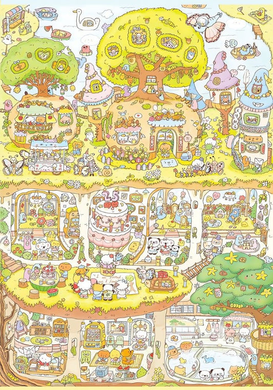 Secret Base | Botop | 1000 Piece Puzzle | Jigsaw Puzzle - Mystery Matrix