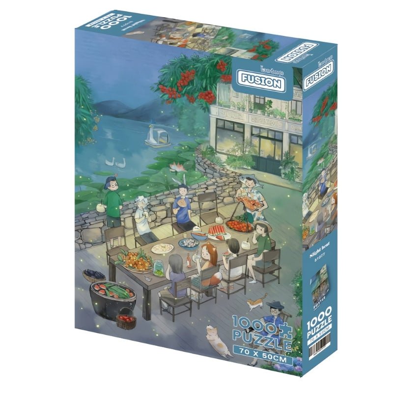 Slight Heat | Botop | 1000 Piece Puzzle | Jigsaw Puzzle - Mystery Matrix