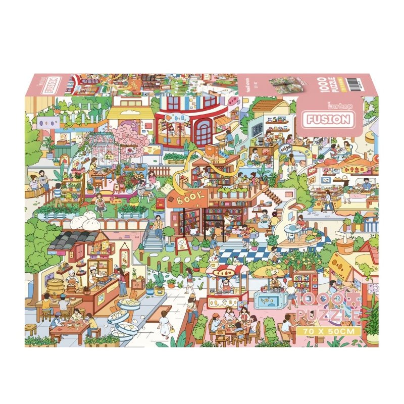 Small Streets | Botop | 1000 Piece Puzzle | Jigsaw Puzzle - Mystery Matrix