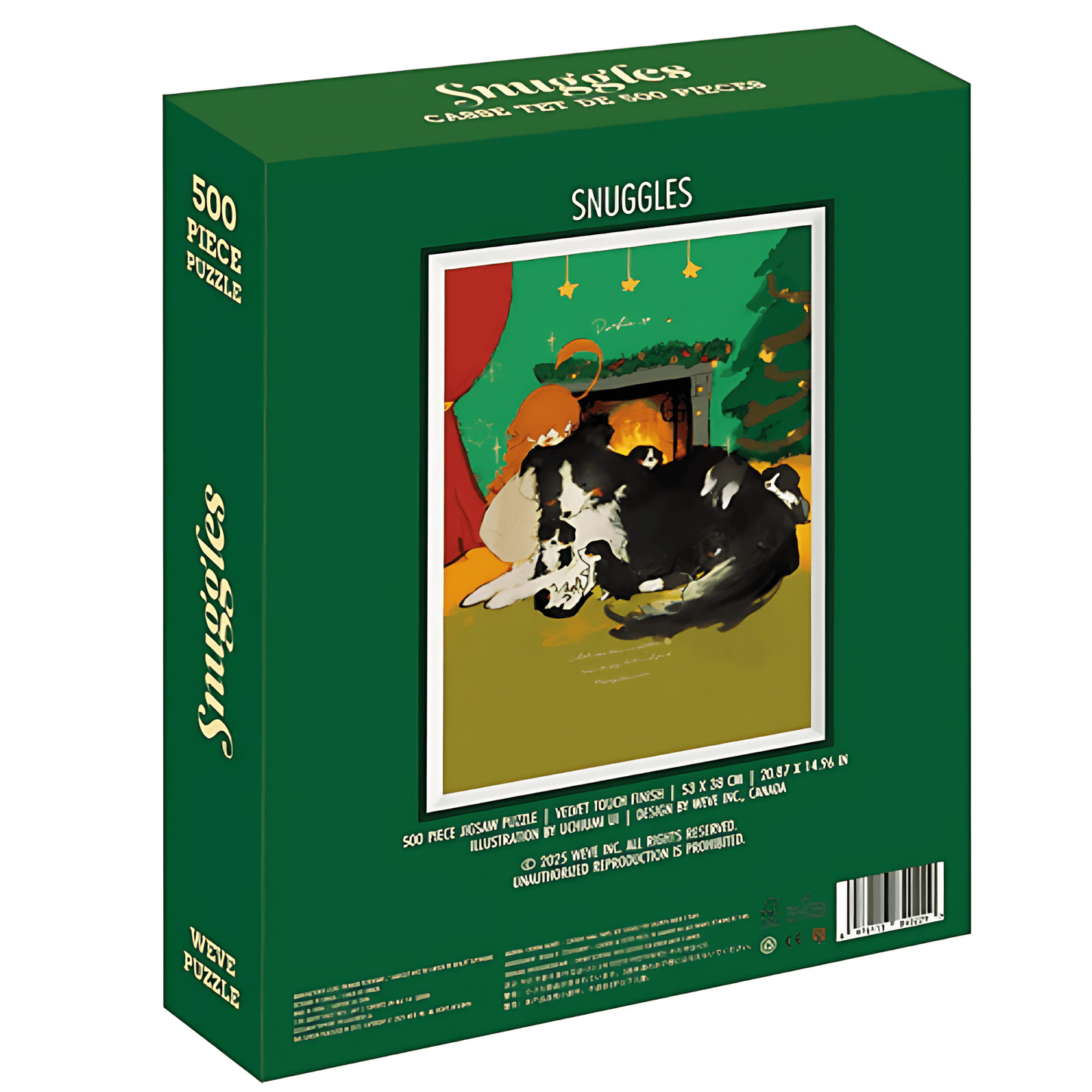 Snuggles | WEVE | 500 Piece Puzzle | Jigsaw Puzzle - Mystery Matrix