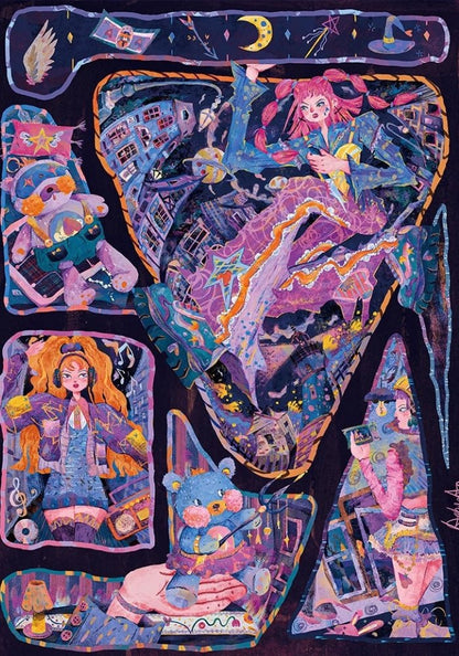 Space Rhythm | Keytime | 1000 Piece Puzzle | Jigsaw Puzzle - Mystery Matrix