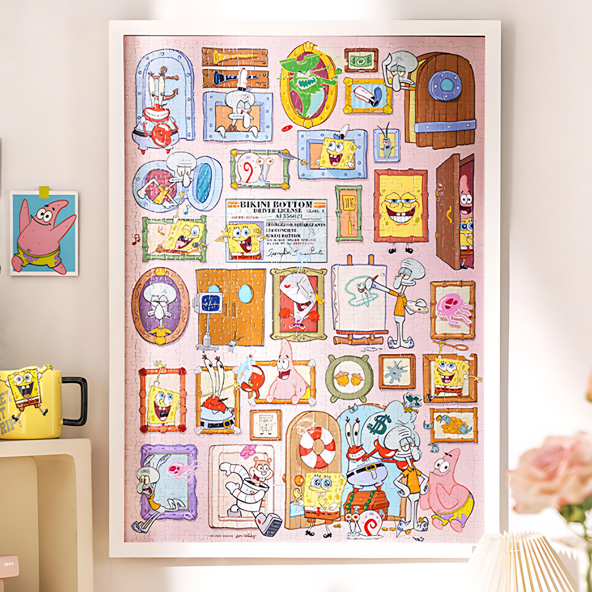 SpongeBob Series - Bikini Bottom Portals | TOI | 1000 Piece Puzzle | Jigsaw Puzzle - Mystery Matrix