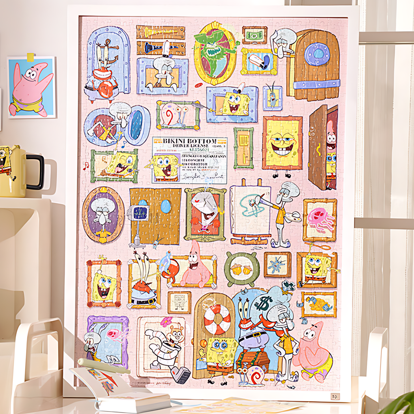 SpongeBob Series - Bikini Bottom Portals | TOI | 1000 Piece Puzzle | Jigsaw Puzzle - Mystery Matrix