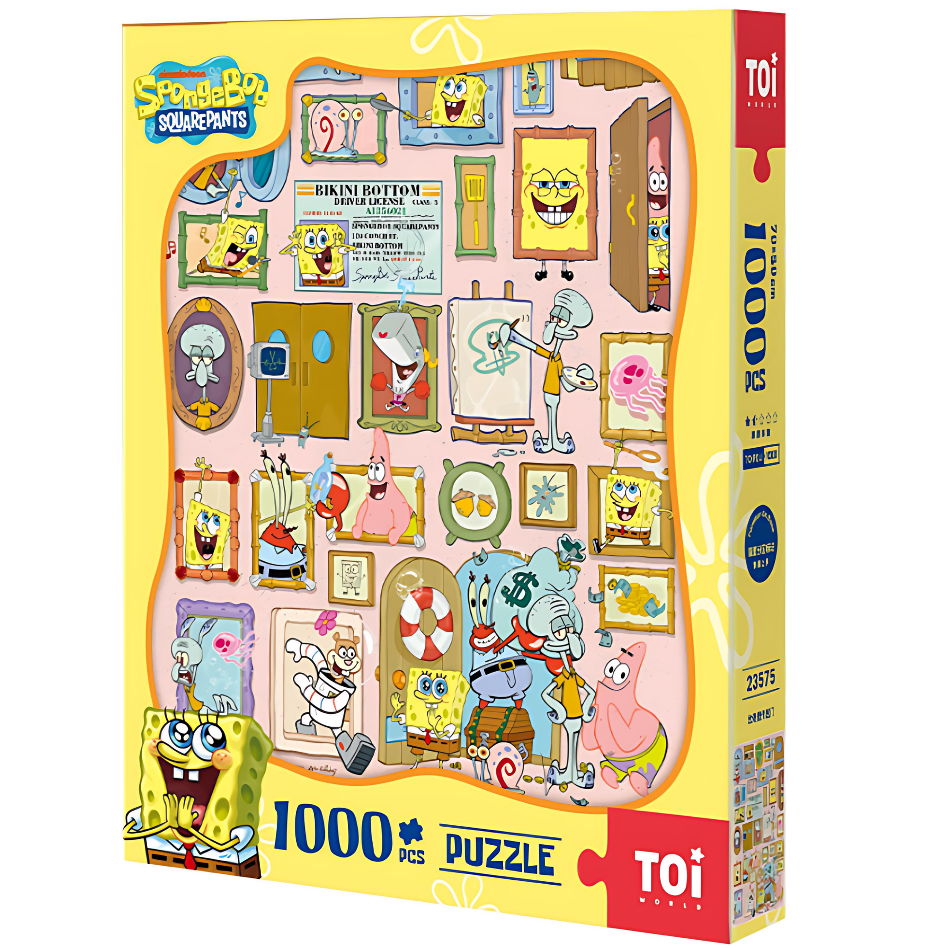 SpongeBob Series - Bikini Bottom Portals | TOI | 1000 Piece Puzzle | Jigsaw Puzzle - Mystery Matrix