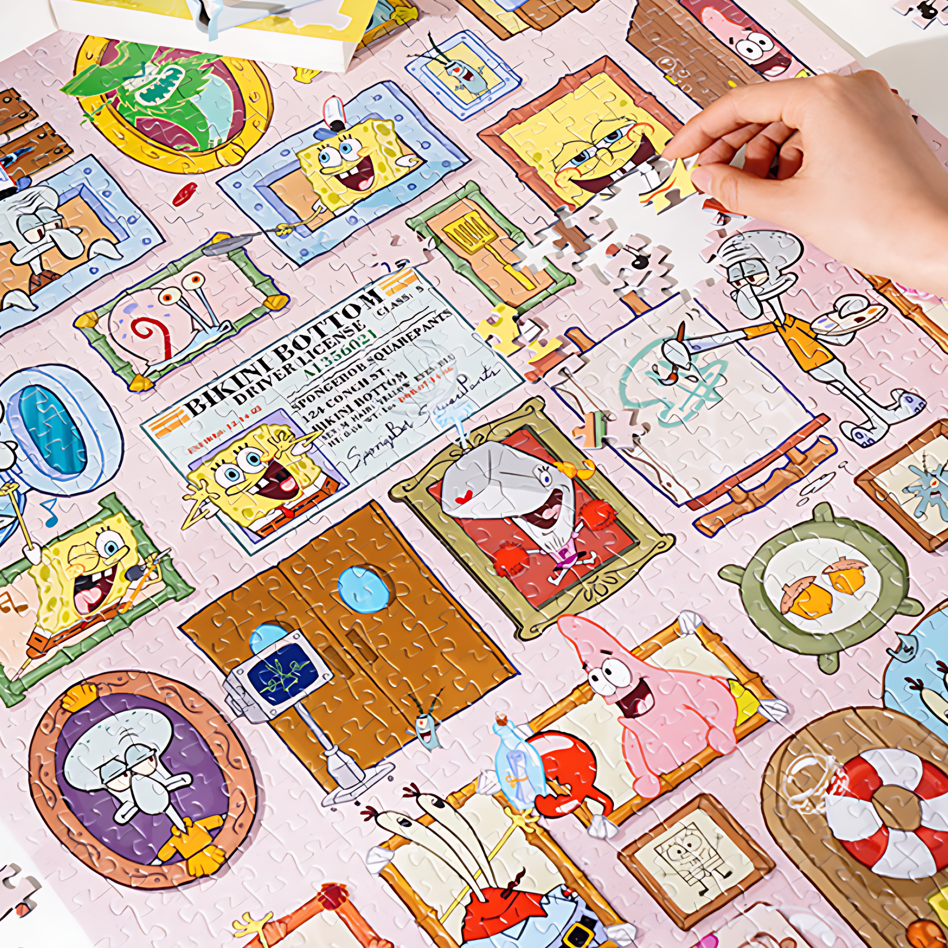 SpongeBob Series - Bikini Bottom Portals | TOI | 1000 Piece Puzzle | Jigsaw Puzzle - Mystery Matrix