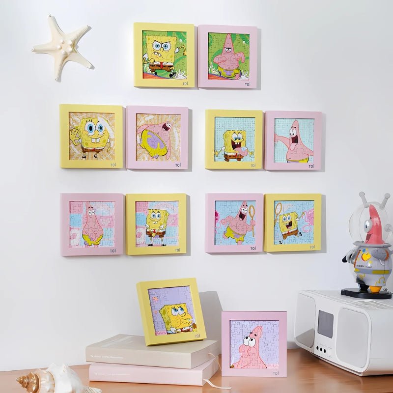 SpongeBob Series - Surprise Box with Frame | TOI | Mini Puzzle | Jigsaw Puzzle - Mystery Matrix