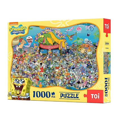 SpongeBob Series - Under the sea | TOI | 1000 Piece Puzzle | Jigsaw Puzzle - Mystery Matrix