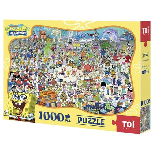 SpongeBob Series - Welcome to Bikini Bottom | TOI | 1000 Piece Puzzle | Jigsaw Puzzle - Mystery Matrix