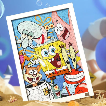 SpongeBob - Snap Photo | TOI | 300 Piece Puzzle | Jigsaw Puzzle - Mystery Matrix