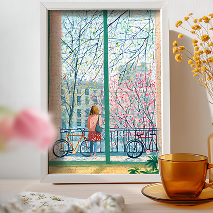 Spring | Botop Blackcard | 300 Piece Puzzle | Jigsaw Puzzle - Mystery Matrix