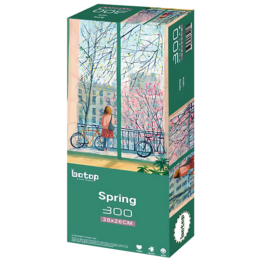 Spring | Botop Blackcard | 300 Piece Puzzle | Jigsaw Puzzle - Mystery Matrix