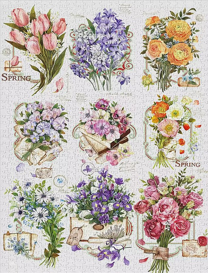 Spring Breeze Brings Messages | Kessing | 1000 Piece Puzzle | Jigsaw Puzzle - Mystery Matrix