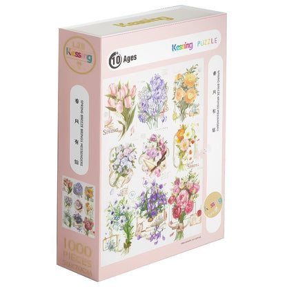 Spring Breeze Brings Messages | Kessing | 1000 Piece Puzzle | Jigsaw Puzzle - Mystery Matrix