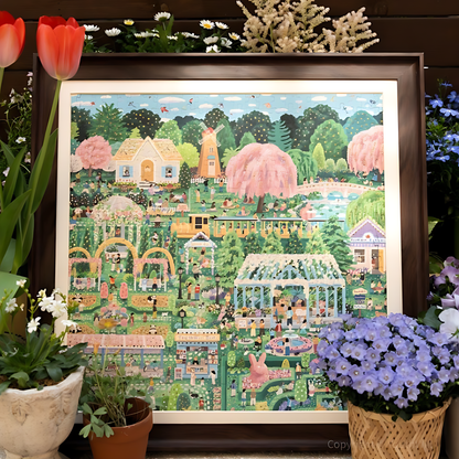 Spring Day | Youthwill | 500 Piece Puzzle | Jigsaw Puzzle - Mystery Matrix