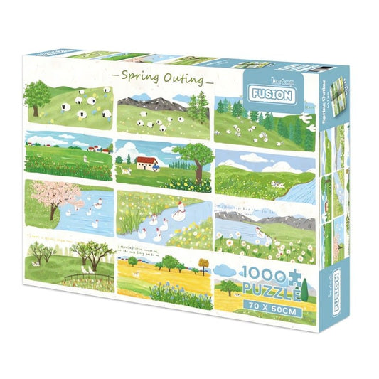 Spring Outing | Botop | 1000 Piece Puzzle | Jigsaw Puzzle - Mystery Matrix
