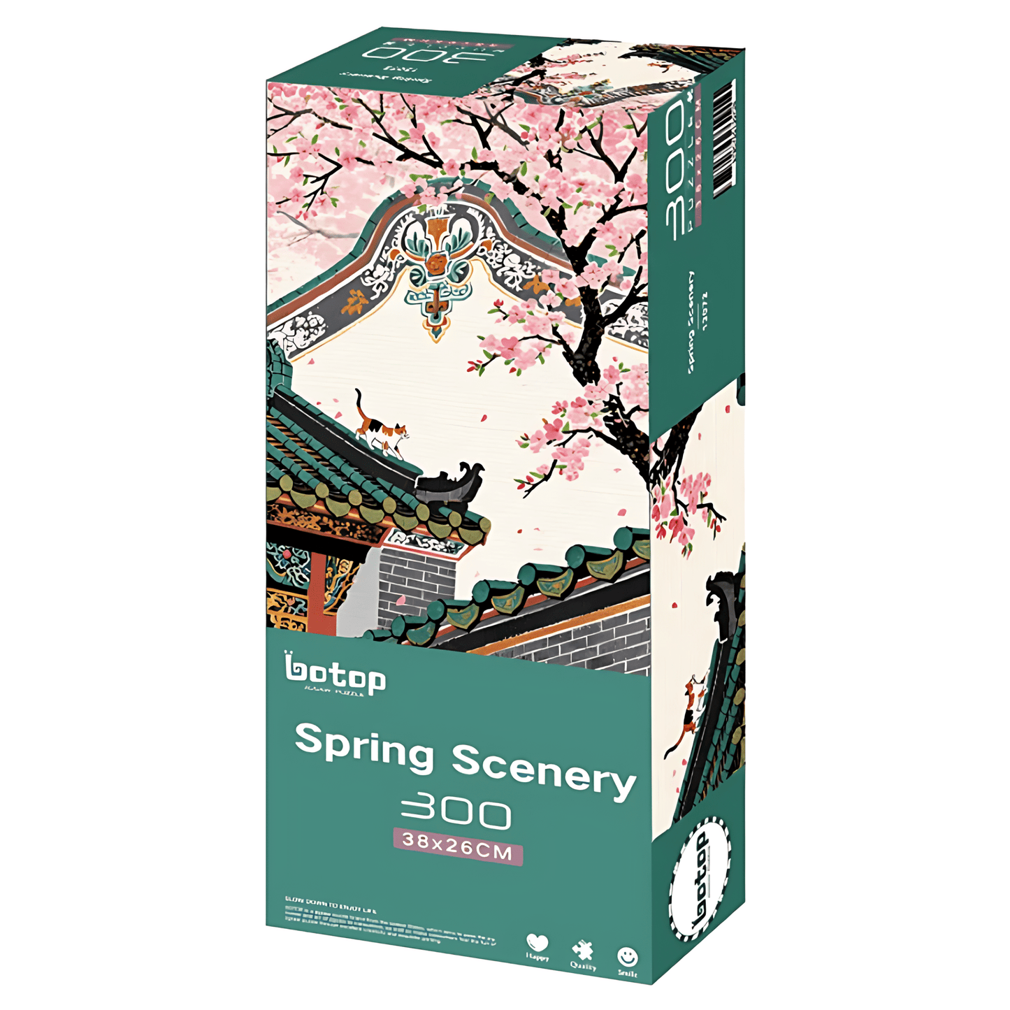 Spring Scenery | Botop Blackcard | 300 Piece Puzzle | Jigsaw Puzzle - Mystery Matrix