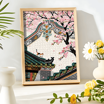 Spring Scenery | Botop Blackcard | 300 Piece Puzzle | Jigsaw Puzzle - Mystery Matrix
