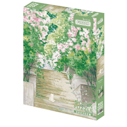 Spring Stairs | Botop | 500 Piece Puzzle | Jigsaw Puzzle - Mystery Matrix