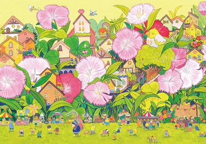 Spring Town | Botop | 500 Piece Puzzle | Jigsaw Puzzle - Mystery Matrix