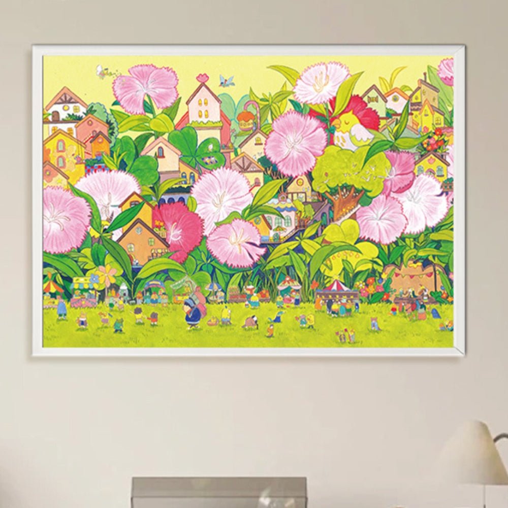 Spring Town | Botop | 500 Piece Puzzle | Jigsaw Puzzle - Mystery Matrix