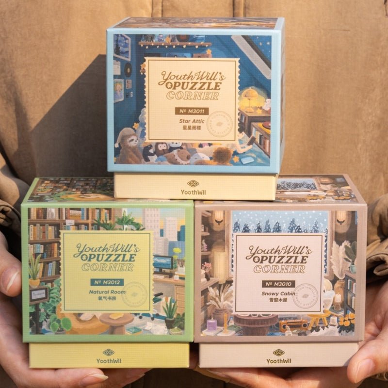 Star Attic | Youthwill | Mini Puzzle | Jigsaw Puzzle - Mystery Matrix