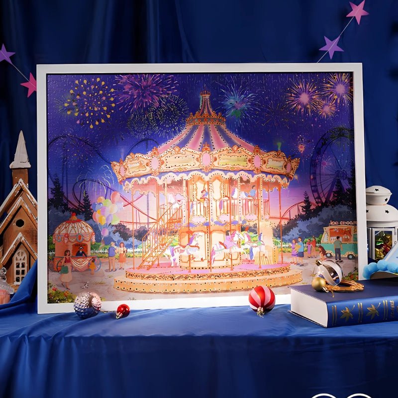 Starlit Carousel | TOI | 1000 Piece Puzzle | Jigsaw Puzzle - Mystery Matrix