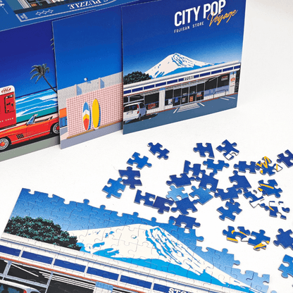 Stay with Fuji | Seren Art | 324 Piece Puzzle | Jigsaw Puzzle - Mystery Matrix