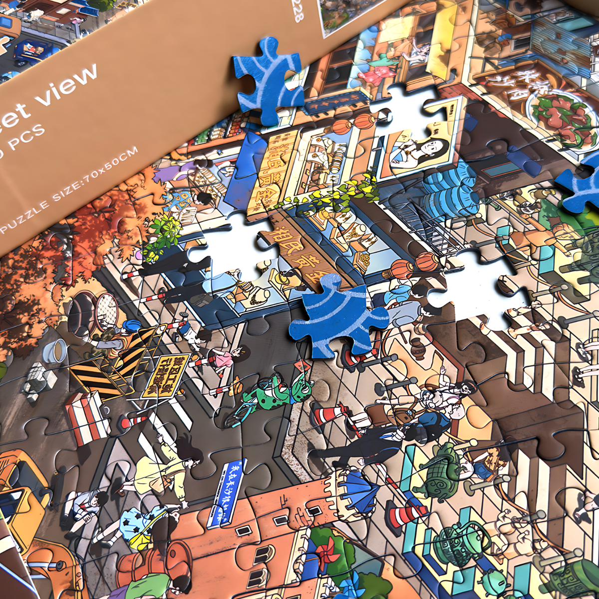 Street View | Botop Fusion | 1000 Piece Puzzle | Jigsaw Puzzle - Mystery Matrix