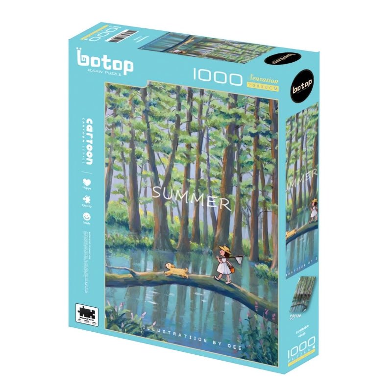 Summer | Botop | 1000 Piece Puzzle | Jigsaw Puzzle - Mystery Matrix