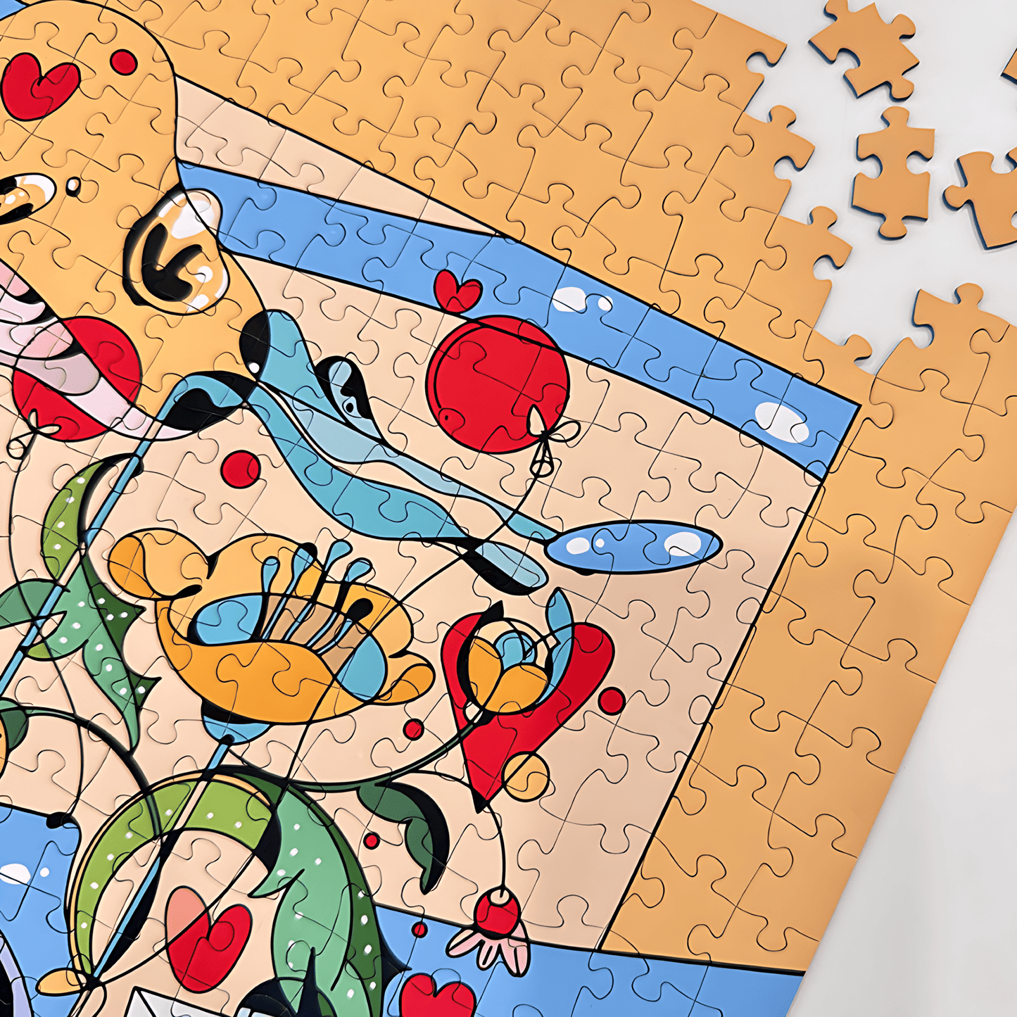 Summer Love | Puffinkids | 500 Piece Puzzle | Jigsaw Puzzle - Mystery Matrix