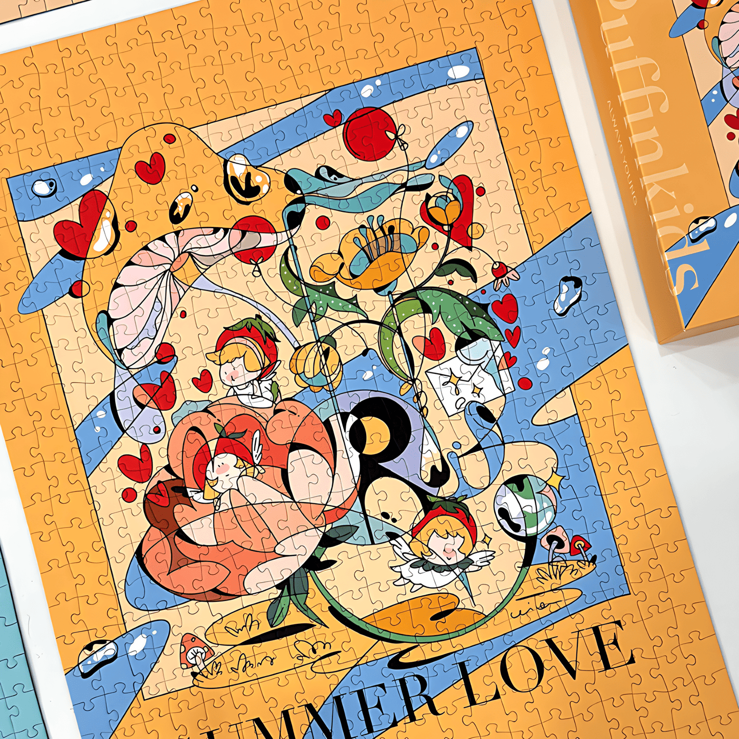 Summer Love | Puffinkids | 500 Piece Puzzle | Jigsaw Puzzle - Mystery Matrix