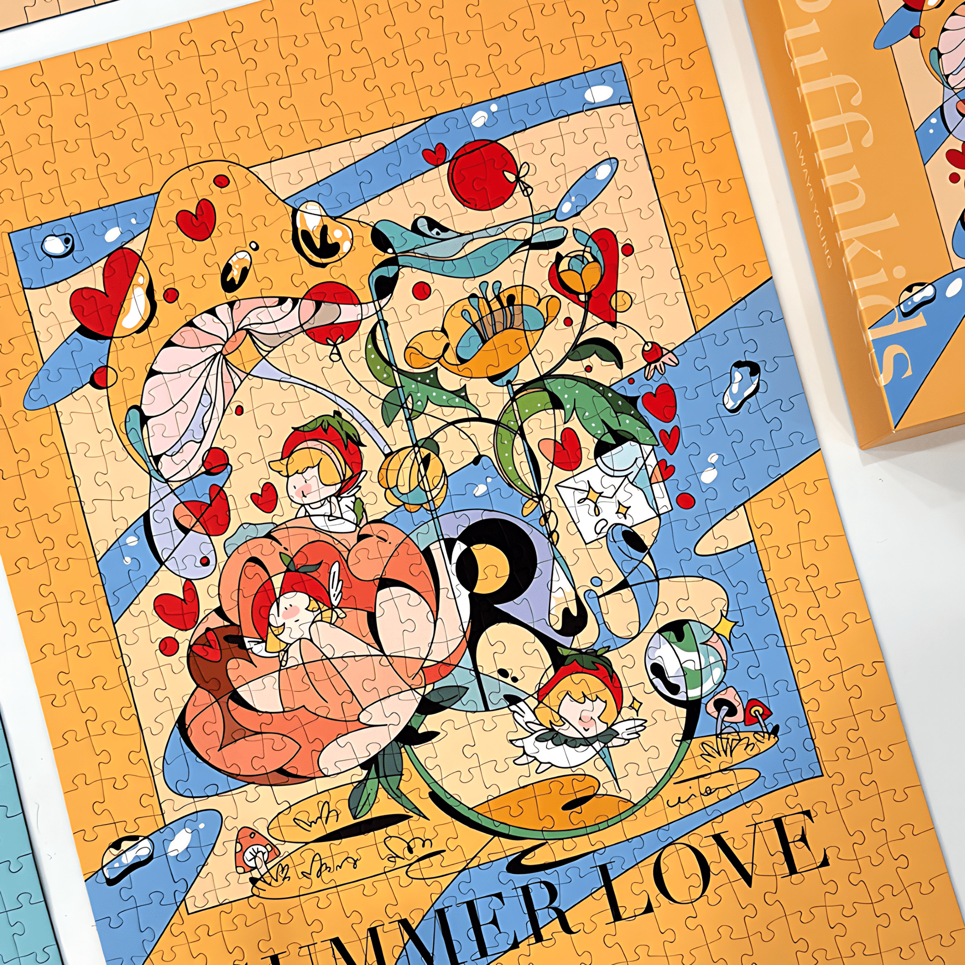 Summer Love | Puffinkids | 500 Piece Puzzle | Jigsaw Puzzle - Mystery Matrix
