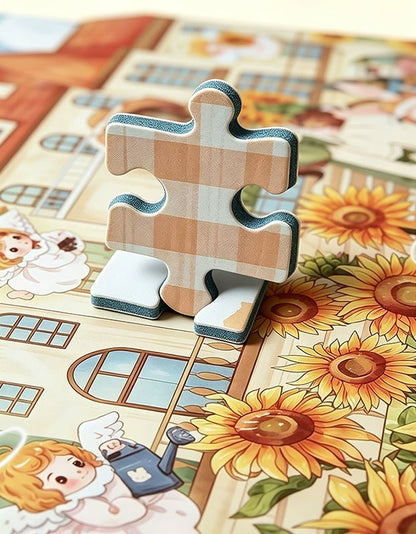Sunflower Farm | Kessing | 1000 Piece Puzzle | Jigsaw Puzzle - Mystery Matrix