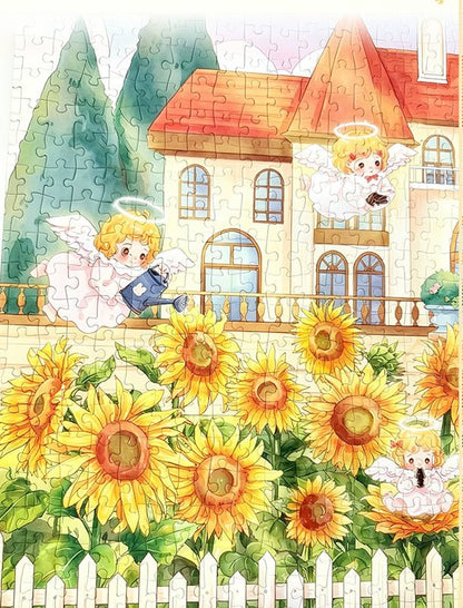 Sunflower Farm | Kessing | 1000 Piece Puzzle | Jigsaw Puzzle - Mystery Matrix