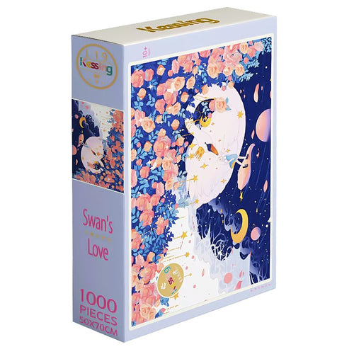Swan's Love | Kessing | 1000 Piece Puzzle | Jigsaw Puzzle - Mystery Matrix