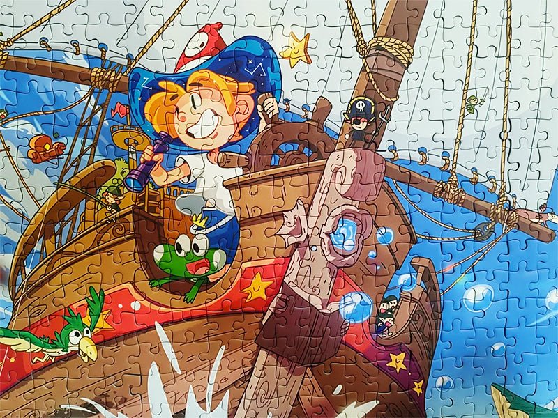 Sweep Ahead Full Sail | Kessing | 500 Piece Puzzle | Jigsaw Puzzle - Mystery Matrix