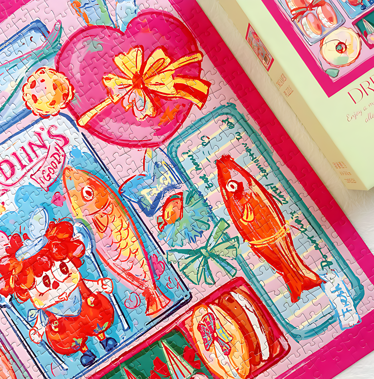 Sweet Bento | Dreamer Puzzle | 728 Piece Puzzle | Jigsaw Puzzle - Mystery Matrix