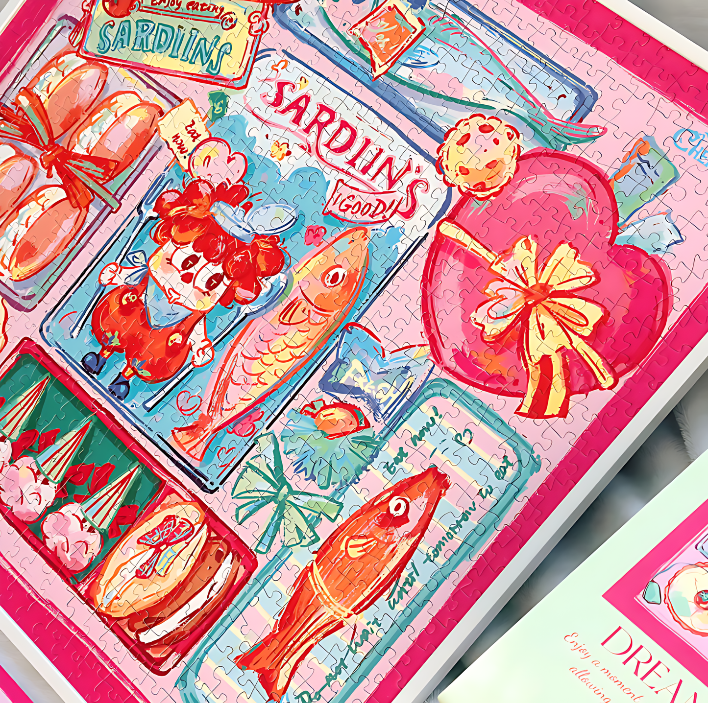 Sweet Bento | Dreamer Puzzle | 728 Piece Puzzle | Jigsaw Puzzle - Mystery Matrix