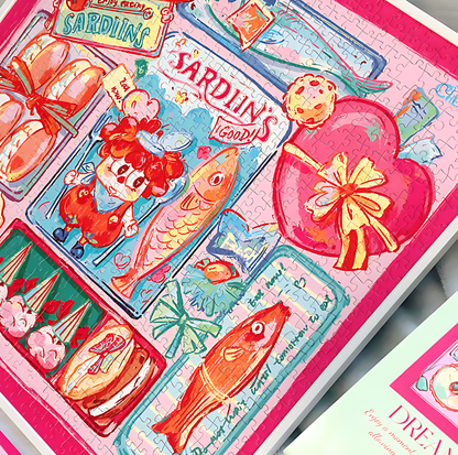 Sweet Bento | Dreamer Puzzle | 728 Piece Puzzle | Jigsaw Puzzle - Mystery Matrix