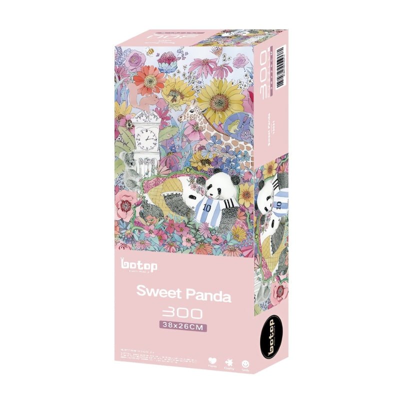 Sweet Panda | Botop | 300 Piece Puzzle | Jigsaw Puzzle - Mystery Matrix