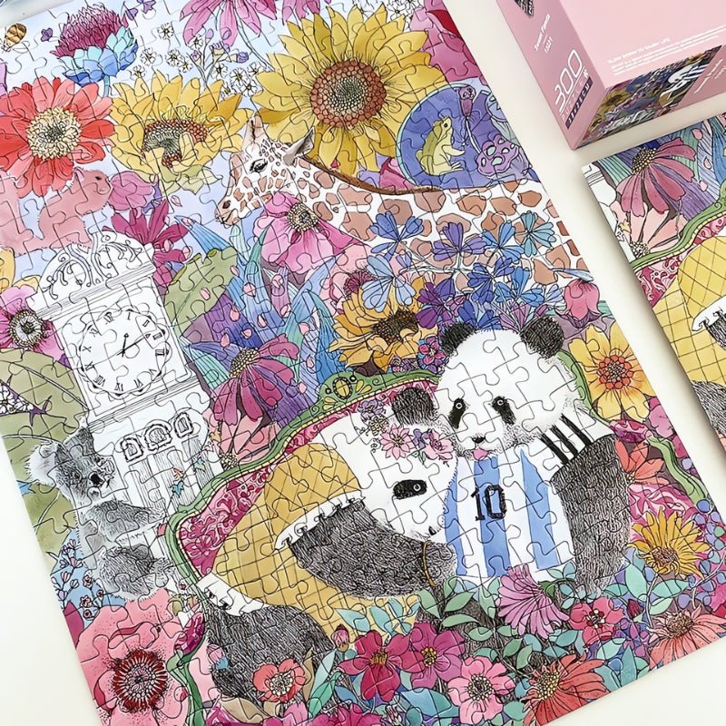 Sweet Panda | Botop | 300 Piece Puzzle | Jigsaw Puzzle - Mystery Matrix