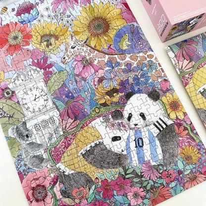 Sweet Panda | Botop | 300 Piece Puzzle | Jigsaw Puzzle - Mystery Matrix