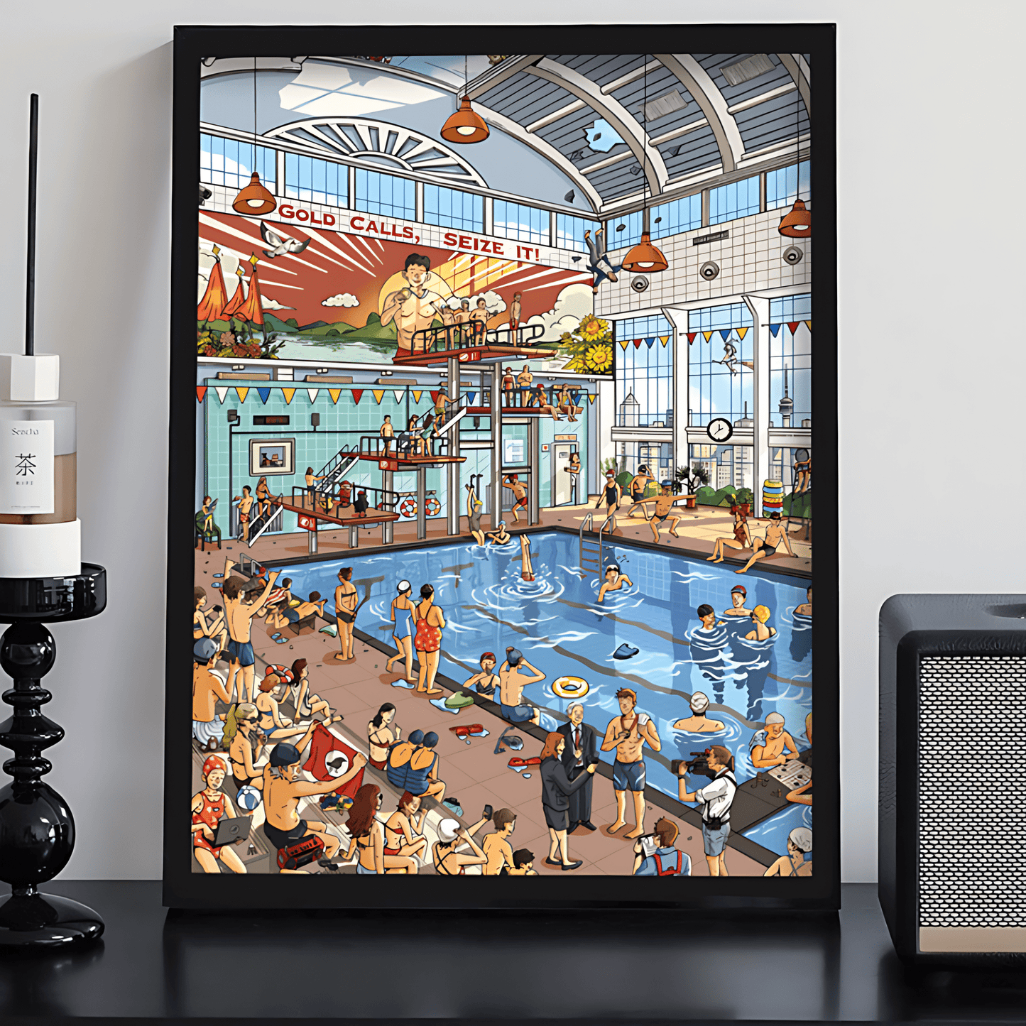 Swimming | Botop Fusion | 1000 Piece Puzzle | Jigsaw Puzzle - Mystery Matrix