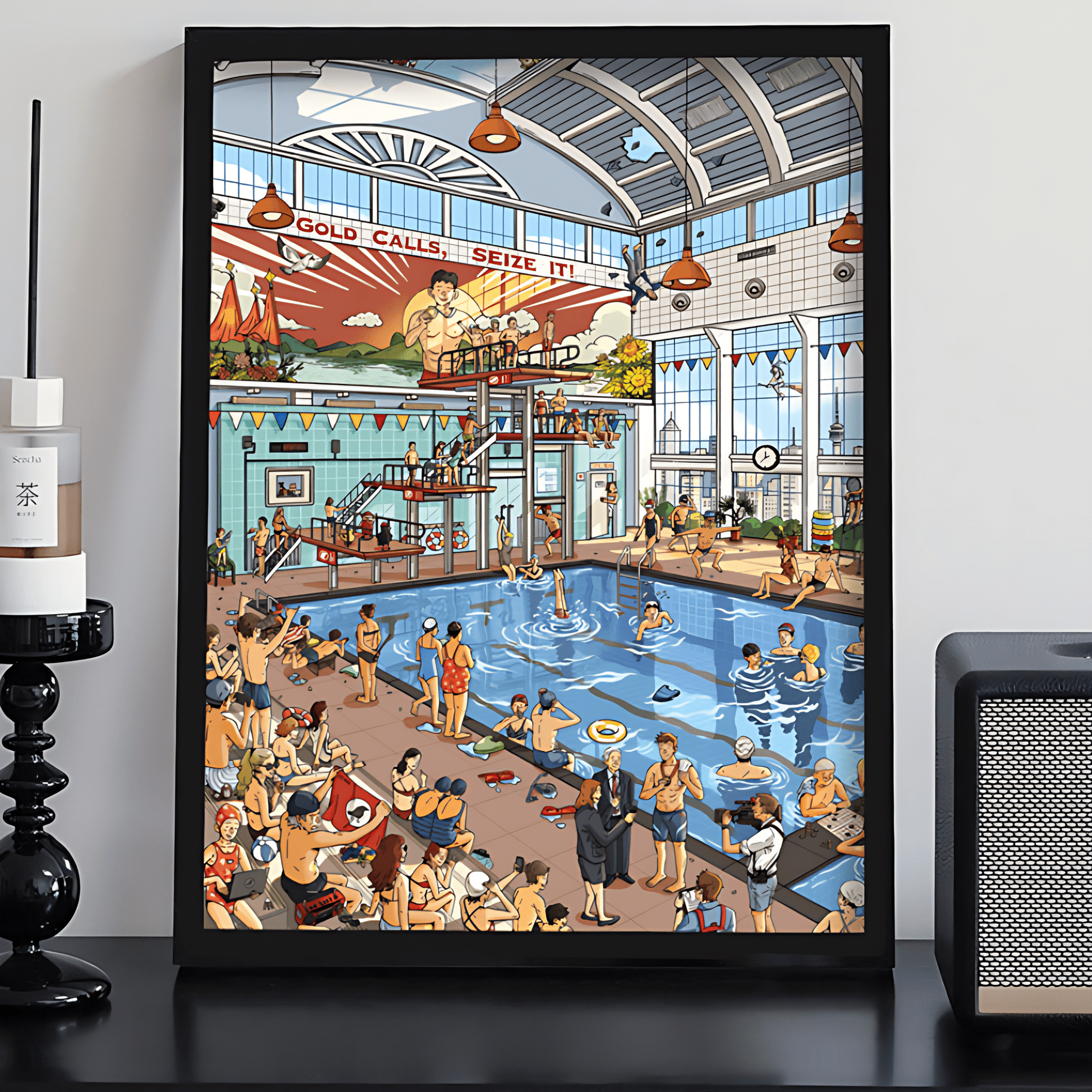 Swimming | Botop Fusion | 1000 Piece Puzzle | Jigsaw Puzzle - Mystery Matrix