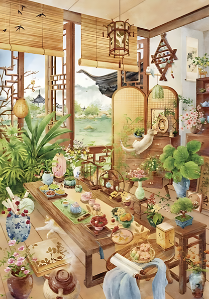 Tea Time When You're Free | TOI | 1000 Piece Puzzle | Jigsaw Puzzle - Mystery Matrix