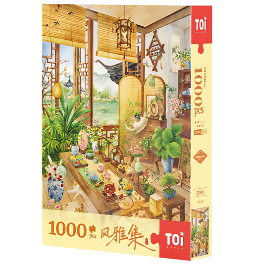 Tea Time When You're Free | TOI | 1000 Piece Puzzle | Jigsaw Puzzle - Mystery Matrix