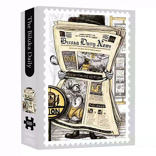 The Biluka Daily | TKX | 500 Piece Puzzle | Jigsaw Puzzle - Mystery Matrix