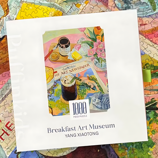 The Breakfast Gallery | Puffinkids | 1000 Piece Puzzle | Jigsaw Puzzle - Mystery Matrix