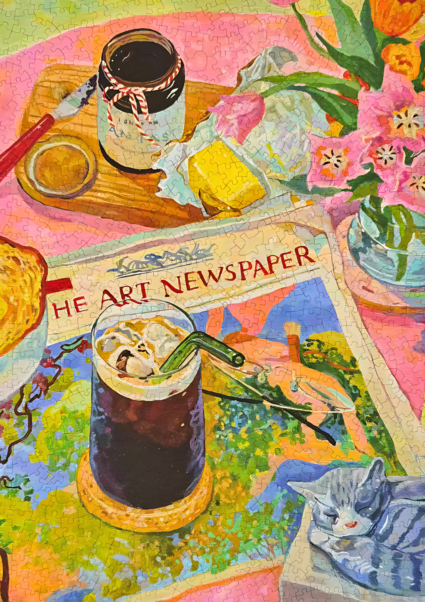 The Breakfast Gallery | Puffinkids | 1000 Piece Puzzle | Jigsaw Puzzle - Mystery Matrix
